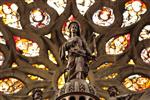 Rosone e organo della cattedrale di Auch